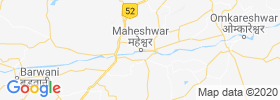 Maheshwar map
